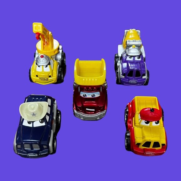 8 Tonka Lil Chuck and Friends Diecast Vehicles Construction Hasbro Maisto 3” A16 - Picture 2 of 16